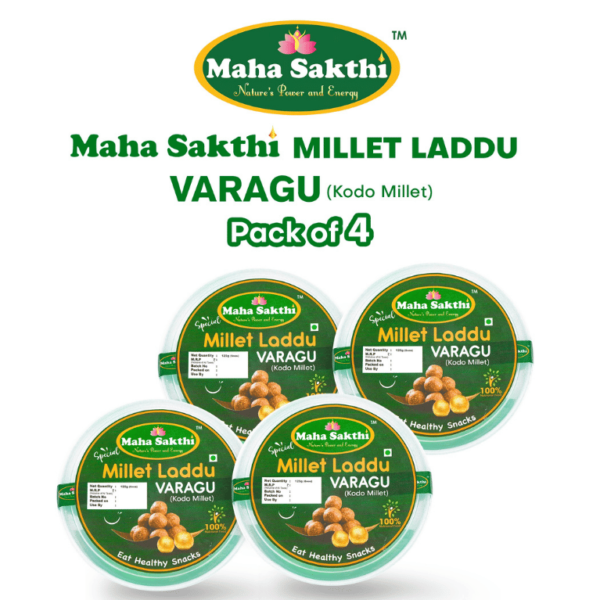 Mahasakthi Special Millet laddu varagu (Kodo Millet - Pack of 4)